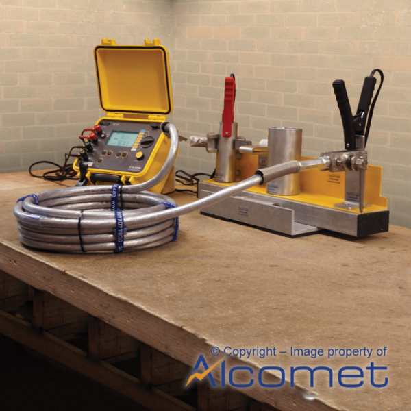 Image of Alcomet earth lead testing equipment